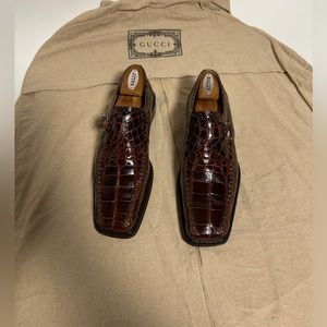 MEZLAN Vintage genuine alligator